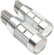 T10 12V W5W LED Bulb Light Nikauto 2Pcs Bule Light 5630SMD Led Replacement Bulbs