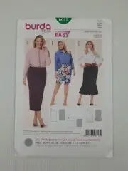 Burda Sewing Pattern 6617 Women's Skirt Pattern Size US 20-34 EUR 46-60 NEW