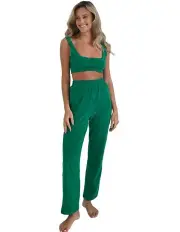 [Ambition the Label] Organic Cotton Pants in Green