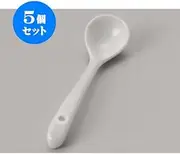 Set of 5 Cutlery, Jam Spoons, 5 x 1.3 inches (12.8 x 3.2 cm), Western Tableware, Cafes, Restaurants, Restaurants, Commercial Use