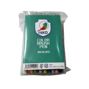 INKO Watercolor Brush Pen 30 Colors Blendable Calligraphy Brush Fine Point Pen