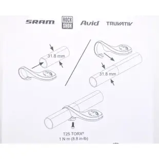 Sram Bike 自行車電腦 Garmin 支架公路 MTB 自行車車把 Garmin Edge 200 500 80