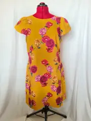 Review RE20DR455 Ladies Midnight Serenade Shift Dress Amber Floral Size 16 New