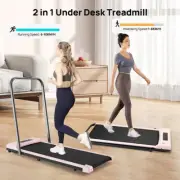 Electric Treadmill Walking Pad Home Office Gym Fitness Remote Control Bluetooth