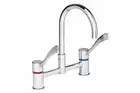 Presale Enware Leva Hob Mounted Mixing Set With Spc020 Swivel Aerated Spout -