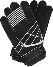 Totority 1 Pair Goalkeeper Gloves Slide Football Training Gloves Flexible PU Material Comfortable Fit Durable Design Present for Young Athletes