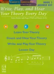 Write Play Hear Your Theory Every Day Piano Book 1 Answer Key Helen Marlais