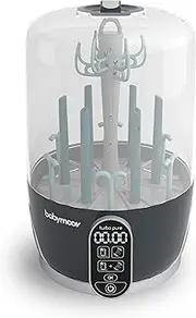 Babymoov Turbo Pure Steam Steriliser and Baby Bottle Dryer with HEPA Filter