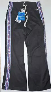 Champion Women's Reverse Weave Logo Tape Track Pants Size Small BNWT Authentic