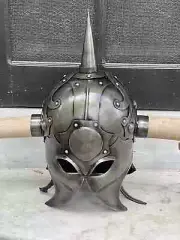 Death Dealer Helmet Medieval Knight Metal Helmet With Horns A147