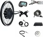 FSNEODYV Electric Bicycle Kit, Ebike Conversion Kit Front Wheel 350W 48V Brushless Gear Motor Multiple Sizes