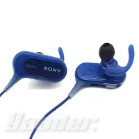 在飛比找Yahoo!奇摩拍賣優惠-【福利品】SONY MDR-XB50BS 藍色 運動藍牙入耳