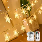 Star Lights 20 FT 40 LED Battery Operated String Lights 20 Feet with Remote