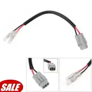 For Kawasaki Ninja ZX4R ZX10RR 2 Wire Cables License Plate Light Leads Connector