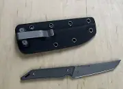 Hoback Knives Goliath - Stonewashed Ti - Stonewashed 20CV