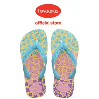 在飛比找momo購物網優惠-【havaianas 哈瓦仕】拖鞋 童鞋 兒童 夾腳拖 花朵