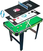 Luxury 3-in-1 Table Game Set, Table Tennis Ice Hockey, Billiard Assembly Pool Table Interactive Children's Educational Toys