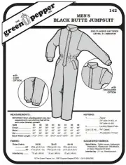 Men's Black Butte Jumpsuit Snowsuit #142 Sewing Pattern (Pattern Only) gp142