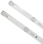 BGBLKLGPPN 2 PCS/Lot 6LED LED Backlight Strip Compatible with Toshiba Compatible with TCL 32L2600 32L2800 L32P1A 4C-LB3206-HR03J HR01J TOT_32D2900 32HR330M06A5 V5 TV Light Strip