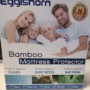 Eggishorn Bamboo Mattress Protector Queen New In Box
