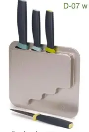 NEW Joseph Joseph DoorStore Elevate Knife Set 5pce