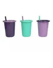 [Green Grown] Straw Sippy/Drinking Cups Set 18m+ 3pc 10oz/296ml in Assorted