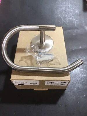 Bathroom Paper Roll Holder Brush Stainless