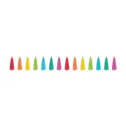 Fiesta Colourful Rainbow Paper Tassel Garland