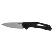 Kershaw Knives Airlock Liner Lock 1385 4Cr14 Stainless Black Nylon