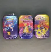 Pokémon TCG Kanto Power Mini Tin New Sealed 2-Packs + Metallic Coin + Art Card