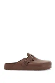 [BIRKENSTOCK] BIRKENSTOCK boston eva slippers brown with buckle for men 41 Brown