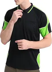 [BIG BEE] Panel Polo Shirt Short Sleeve Cool Breathe Contrast