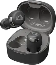 JVC HA-A30T2-B True Wireless Earbuds with Noise Cancelling, Optimised Comfort and Sound Quality, App Control with Multi-Point Connection, (Anthracite)
