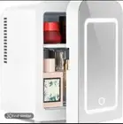 Antarctic Star Makeup Compact Refrigerator with LED Mirror, 4L Mini Fridge, Skin
