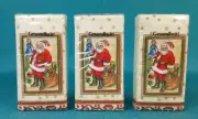 3 Packs of Vintage Christmas Gesundheit Pocket Facial Tissues ~ 10 Per Packs