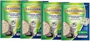 Ezi-Lockodour Natural Mineral Zeolite Cat Litter Pellets 2 Kg 4 Pack