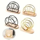 Freestanding Metal Napkin Holders Vertical Napkin Dispenser Dining Tables