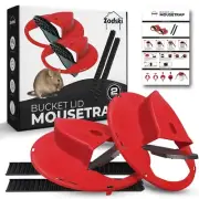 2 Pack Bucket Mouse Trap Lid, Rat Trap Lid, 5 Gallon Bucket Compatible, Rat T...