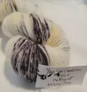Hufflepuff Sock Yarn Cafe Creations Superwash 100g 437y Y3