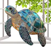 JIEBWCHA Hummingbird Sun Catcher for Indoor Windows, Cute Hummingbird Suncatchers, 2D Acrylic Hummingbird Sun Catcher for Windows, Spirit Birds Sun Catcher, Spirit Birds Cardinal Sun Catcher