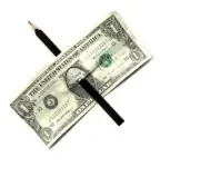 Pencil Through Borrowed Bil Magic Trick - Close-Up, Penetration, Illusion, Money
