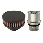 Valve Cover Breather Oil Cap for 2012-13 Ford Mustang Boss 302 (Flat Black) (for: Ford)