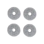 4pcs Washable Mop Cloth For Robot Vacuum 3s B108cn /2pro B113cn Robot Vacuum Cleaner Mop