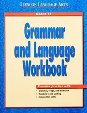 GLENCOE LANGUAGE ARTS GRAMMAR AND LANGUAGE WORKBOOK GRADE By Mcgraw-hill *NEW*