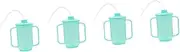 minkissy Pcs Spill Drinking Cup Liquid Diet Feeding Straw Mug for Seniors Pregnant