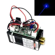 Focusable 445nm 450nm 100mW Blue Diode Laser Module With TTL+Fan Cooling