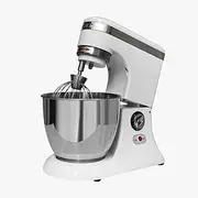 Electric Stand Mixers Food Blender with Stainless Steel Mixing Bowl Stepless Speed Control Dough Mixer Machine with Beater, Whisk, Dough Hooks for Cooking Baking Cake, Bread, Desserts (Size : 7L)