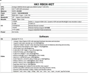 【台灣專供】免越獄 HK1 RBOX W2T機頂盒 5G電視盒 高清電視盒 機上盒 智慧電視盒 數位電視盒 4K電視盒