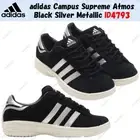 adidas Campus Supreme Atmos Black Silver Metallic ID4793 Men's Size