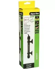 Aqua One Nano Betta Glass Preset Heater 25W Fighting Fish Tank Aquarium 15041
